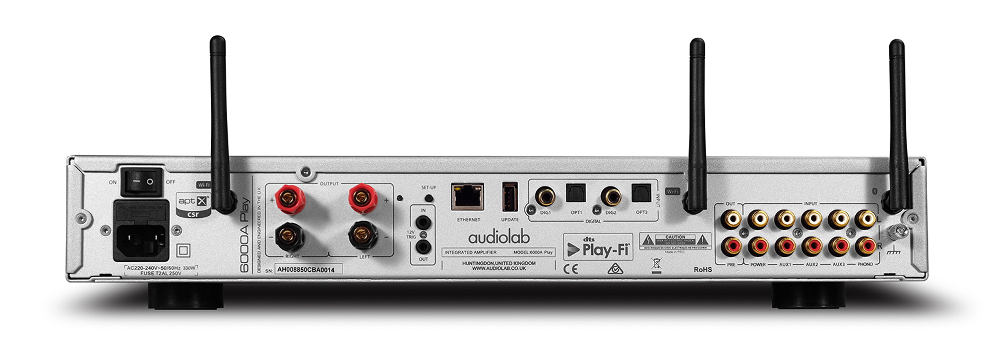 Audiolab 6000A Play - tył