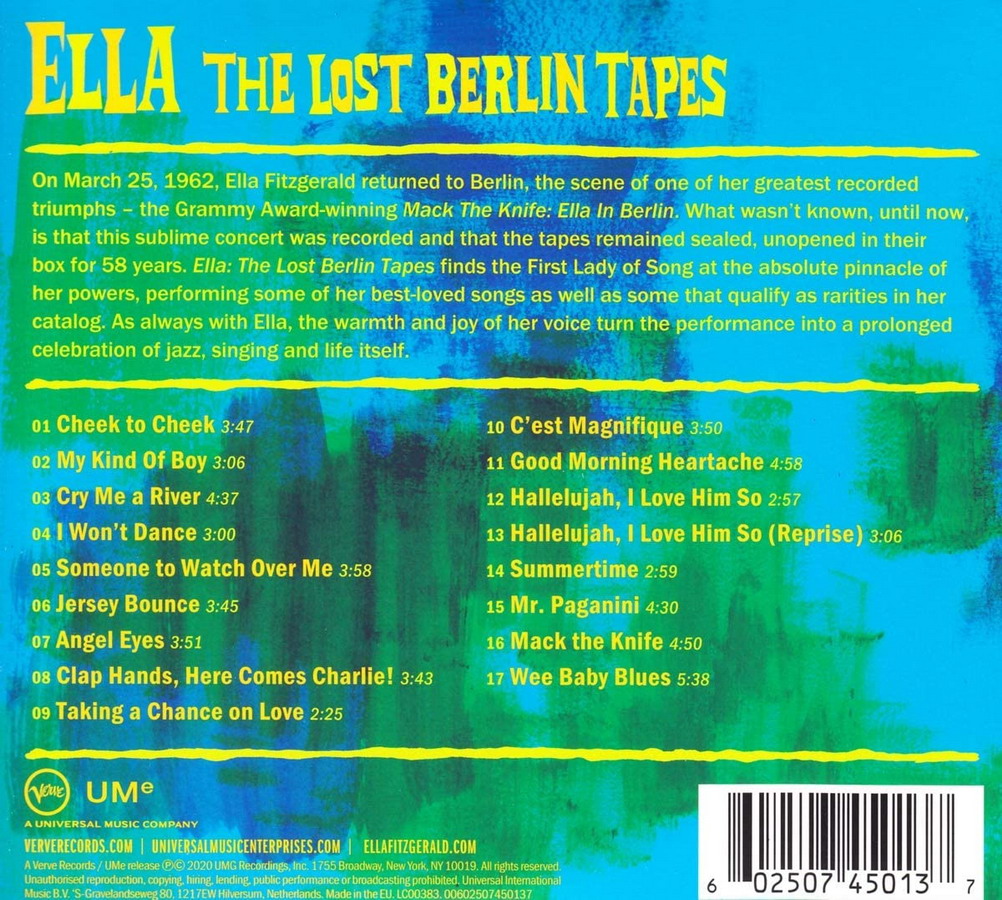 Ella Fitzgerald, The Lost Berlin Tapes (2)