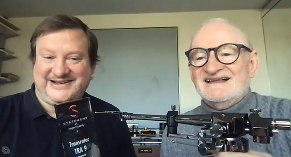 Jochen i Dirk Räke prezentują fantastyczne ramię gramofonowe TRA 9 oraz nagrodę