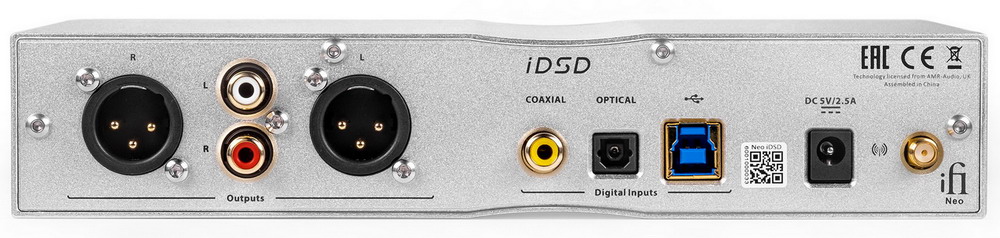 iFi Audio iDSD Neo - gniazda