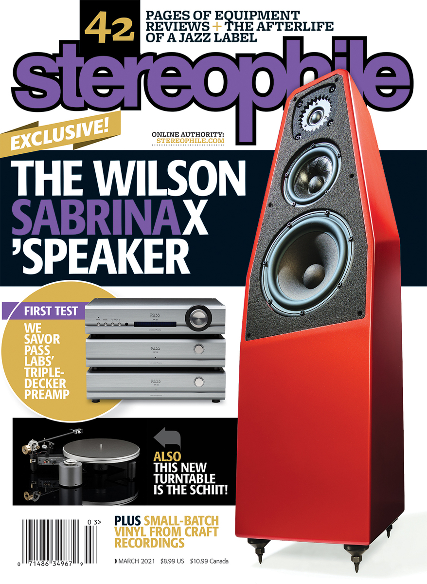Stereophile Vol 44 No 3 March 2021
