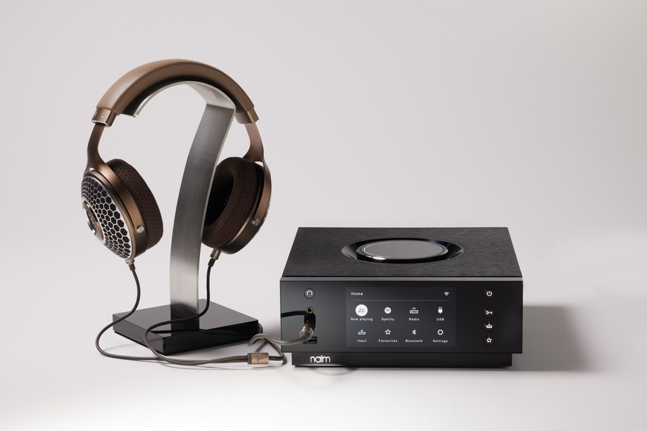 Naim Audio - White - Uniti Atom HE Front Headphones Clear MG 2
