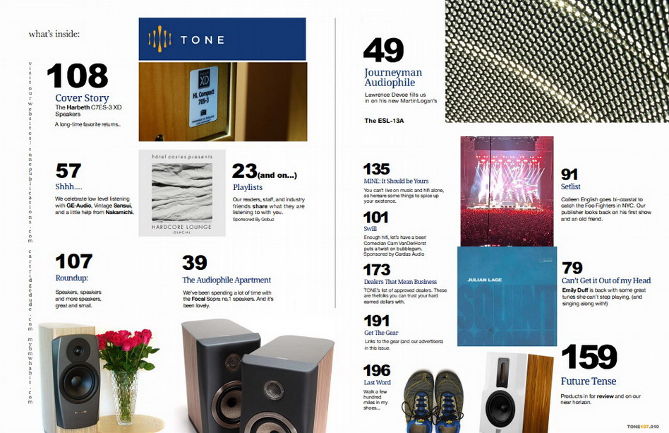 Tone 107 magazine High Fidelity Online