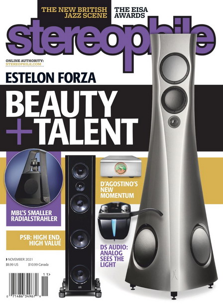 Stereophile NOVEMBER 2021 cover