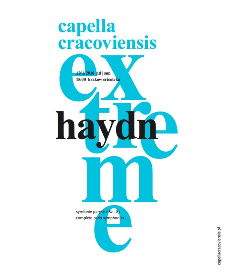 Capella Cracoviensis – „HAYDN EXTREME”