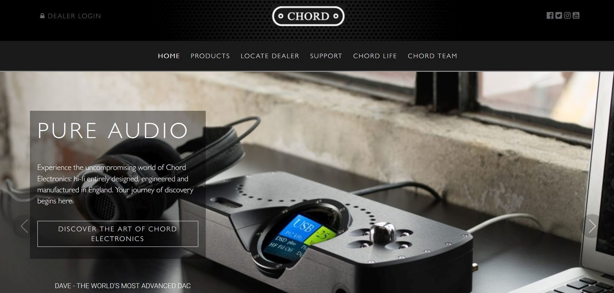 Chord Electronics – NOWA STRONA INTERNETOWA