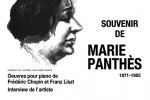 Marie Panthès „Souvenir de Marie Panthès (1871-1955)”