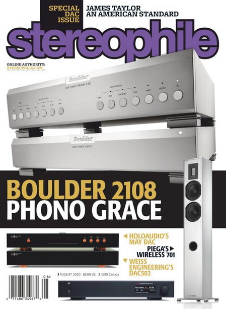 „STEREOPHILE” Vol.43 No.8 | August 2020