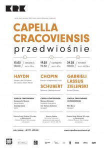 Capella Cracoviensis - "PRZEDWIOŚNIE"