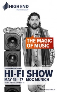 ALAN PARSONS ambasadorem wystawy HIGH END 2020